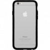 Бампер iPhone 6+ (5.5) (прозрачный+чёрный) в Тюмени