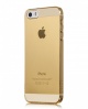 Накладка iPhone 5\5S золотой рисунок в Тюмени