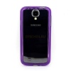 Бампер Samsung N9005 Note3 (прозрачный+фиолетовый) в Тюмени
