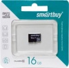 Карта памяти microSD 16GB  SmartBuy class 10 в Тюмени