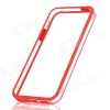 Бампер iPhone 6+ (5.5) (прозрачный+красный) в Тюмени