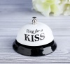 Звонок настольный "Ring for a kiss", 7.5 х 7.5 х 6 см
