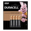 Батарейка Duracell ААА (4шт) маленькие