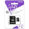 Карта памяти microSD 256GB SmartBuy 10 class (с адаптером SD) в Тюмени