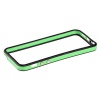 Бампер iPhone 5/5s (зелёный+чёрный) в Тюмени