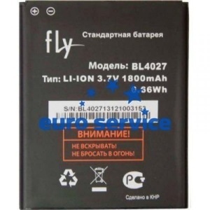 Аккумуляторная батарея Fly IQ4410 1800mA
