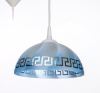 Светильник Колпак "Класи" 1 лампа E27 40Вт белый-синий д.250   2492573 в Тюмени