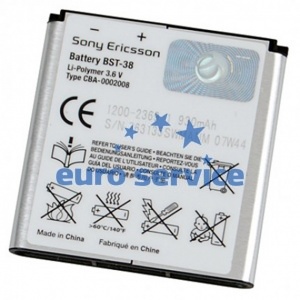 Аккумуляторная батарея Sony-Ericsson BST-38 S500/T650/W580