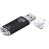 USB флэш накопитель 256Gb SmartBuy V-Cut Black в Тюмени