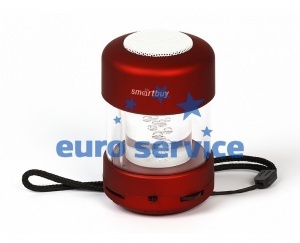 Колонка SmartBuy Candy punk (USB+microSD+FM+AUX) красная