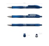 Ручка шариковая автоматическая Megapolis Concept, резиновый упор, узел 0.7 мм, чернила синие, длина 