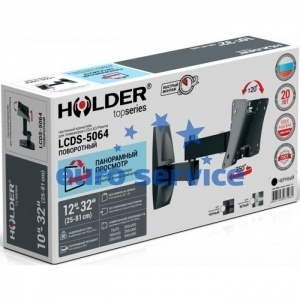 Кронштейн для LCD TV HOLDER LCDS-5064 черный глянец