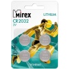 Батарейка Mirex CR2032 1шт.
