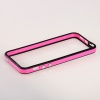 Бампер iPhone 5/5s (розовый+черный) в Тюмени