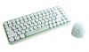 Клавиатура+мышь беспроводная Smartbuy 626376AG мятно-белый в Тюмени