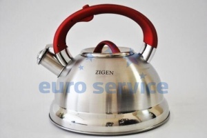 Чайник эмалированный "ZIGEN" ZG-402 меняет цвет, со свистком